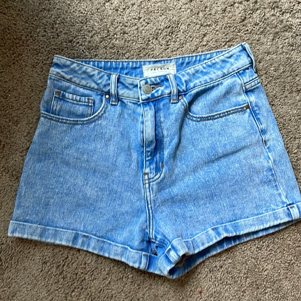 Pacsun high waisted Denim Mom Shorts